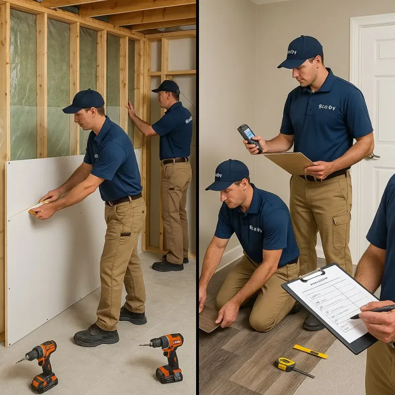 Repairs and Reconstruction process in Wayne, WV